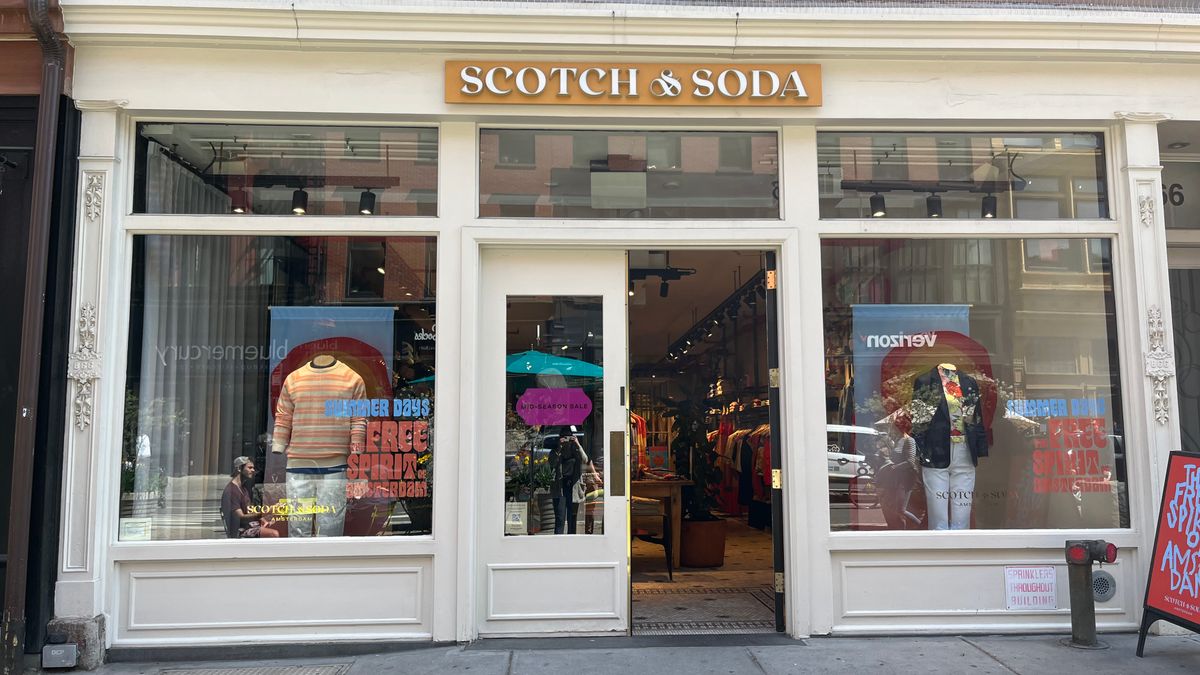A Scotch & Soda storefront in New York City