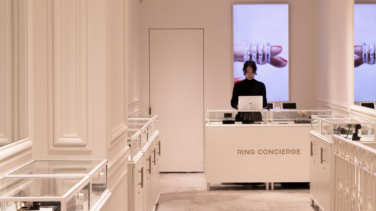 The interior of a Ring Concierge store